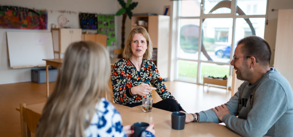 leraren in gesprek