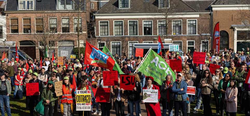 Leiden estafettestaking