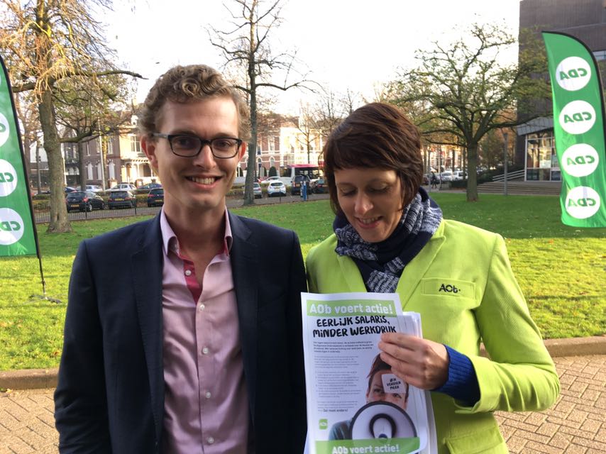 AOb met Peter Koekoek CDA