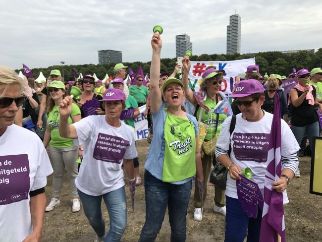 PO-front actie Malieveld
