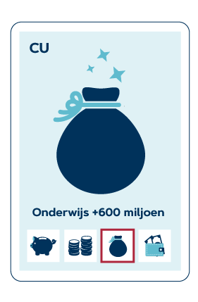 CDA investering onderwijs